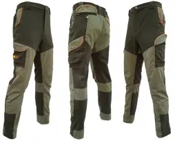 Trousers in elastic fabric with kevlar reinforcement on the legs - LA NUOVA REGINA