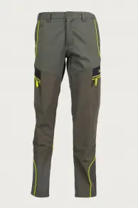 Trousers made of waterproof elastic technical fabric
