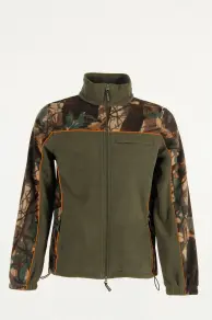 Lightweight two-tone fleece